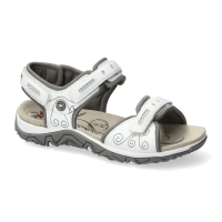 chaussure all rounder velcro lagoona blanc